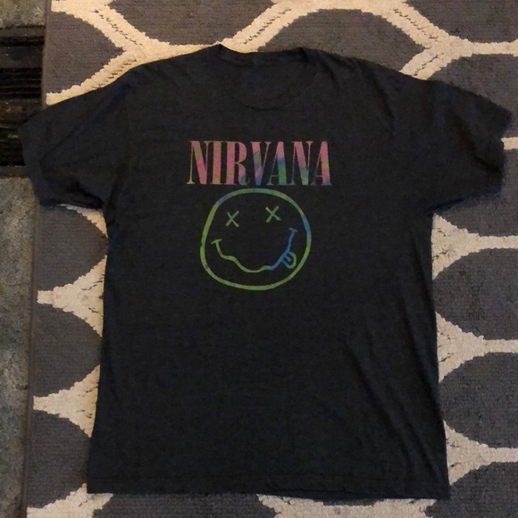 NIRVANA Tops - •Cute NIRVANA t-shirt•